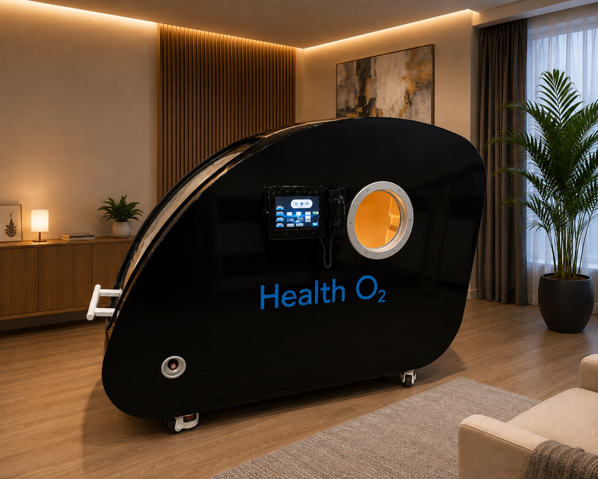 HealthO2 hard shell chamber