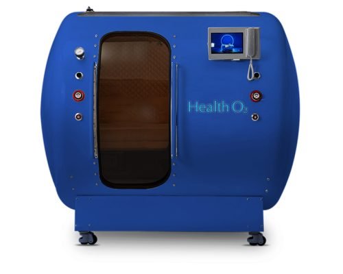 Hyperbaric Oxygen Chamber Hard Shell Multiplace Blue